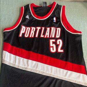 Authentic Adidas Greg Oden Portland Trailblazers Jersey
